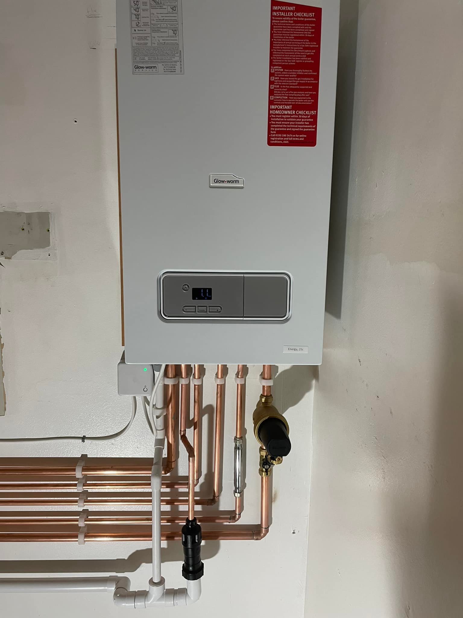 Pipework installation