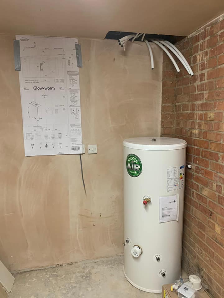 Heating installation detail