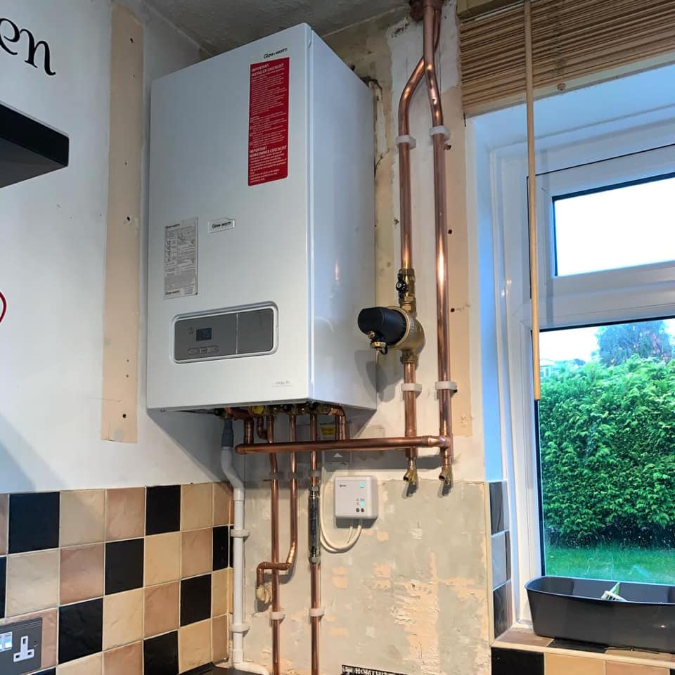 New boiler installation